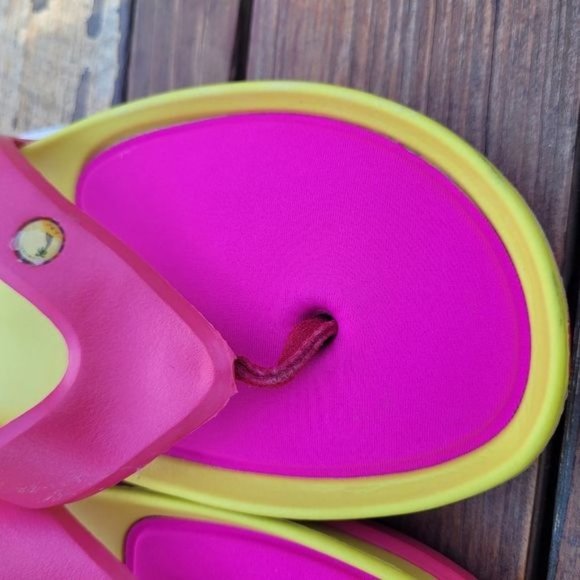 New Slide Flip Flops Thong Sandals Sz 6 - Picture 4 of 10